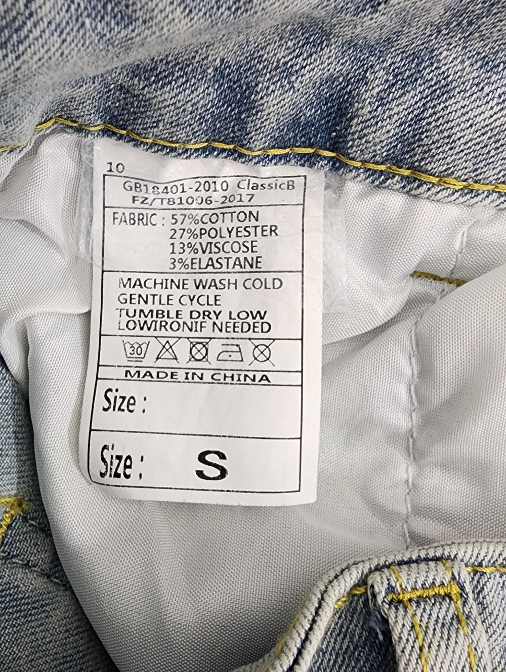 Boho Fringe Embroidered Denim Midi Skirt Western Festival Size S - Picture 10 of 12